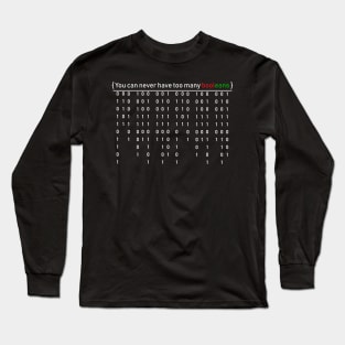 Coding Jokes (Booleans) Long Sleeve T-Shirt